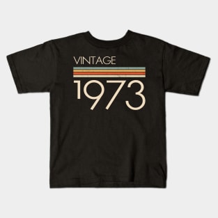 Vintage Classic 1973 Kids T-Shirt